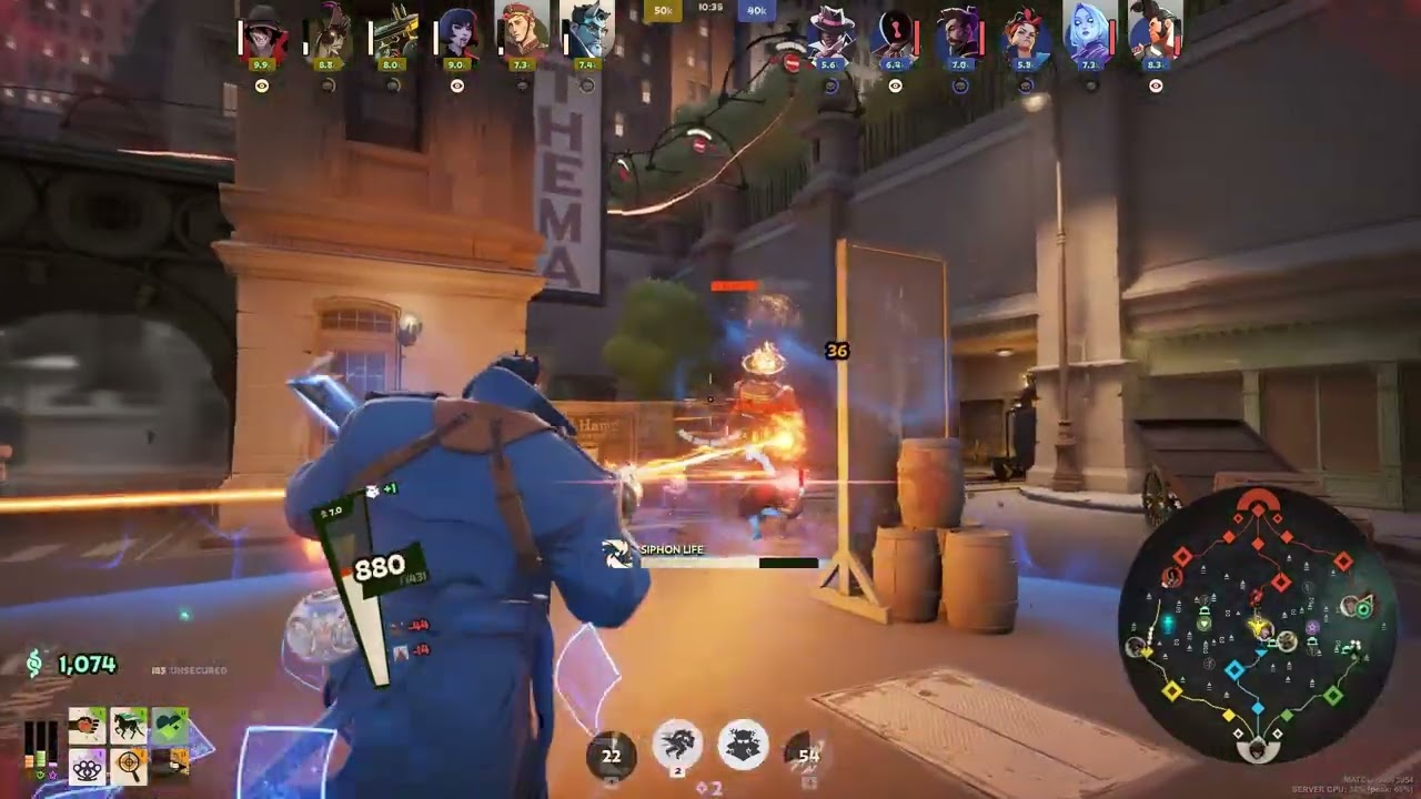 DeadLock quick win full match playing with Abrams 08/28/25 online ranked