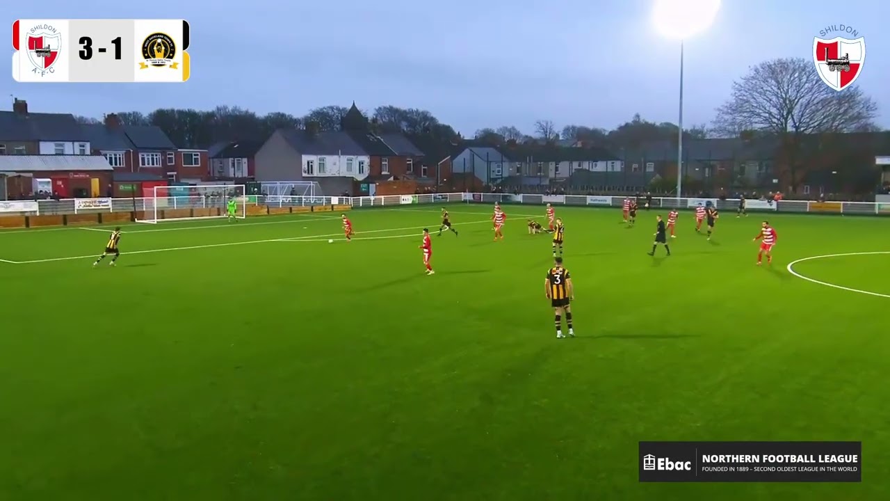 Shildon AFC 6 - 1 West Auckland Town FC (17-01-26) Ebac Northern LEague Division 1 - The Goals