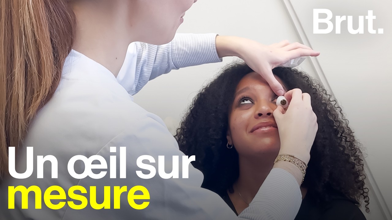 Elle fabrique des yeux plus vrais que nature