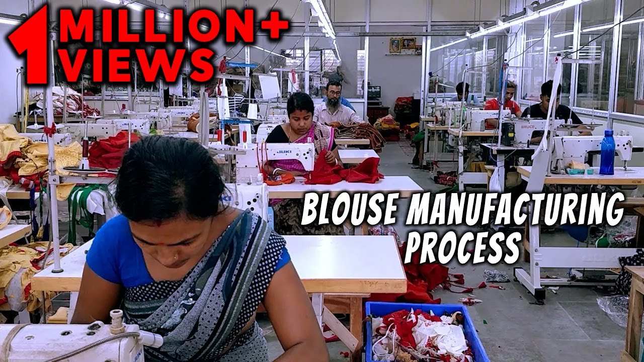 Blouse Manufacturing Process | Largest Blouse Manufacturer And Wholesaler In India | Fashion Secret