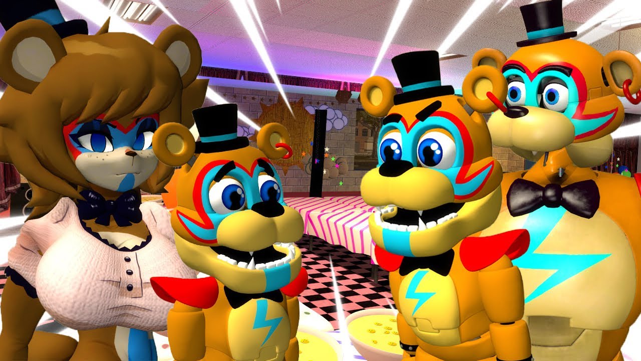 Mini Glamrock Freddy's TWIN! (GMOD FNAF Fredrina's Nightclub Part 6)