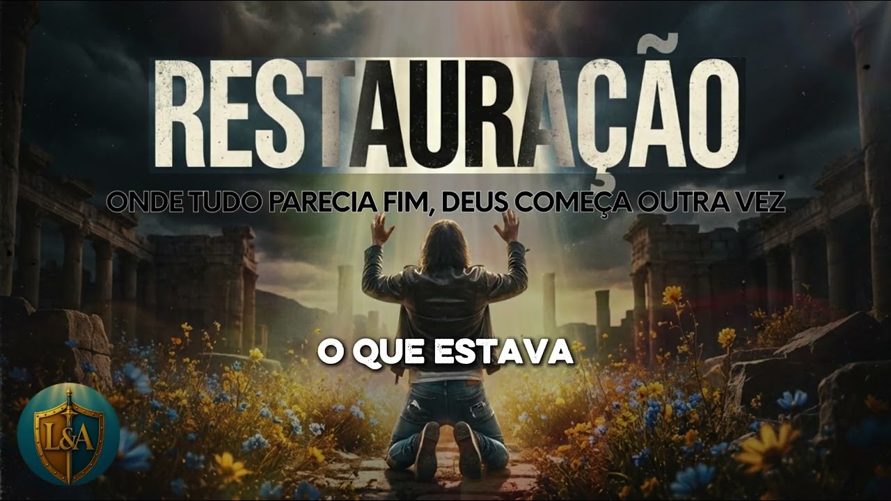 RESTAURAÇÃO Deus transforma ruínas em novos começos #Restauração #LouvorEAdoração #Louvor #Adoração