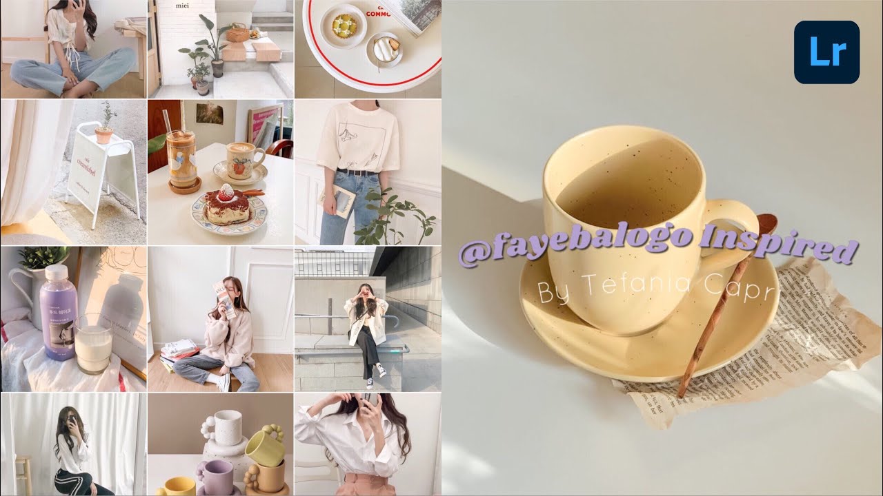@fayebalogo Inspired – Light & Airy Lightroom Mobile Presets
