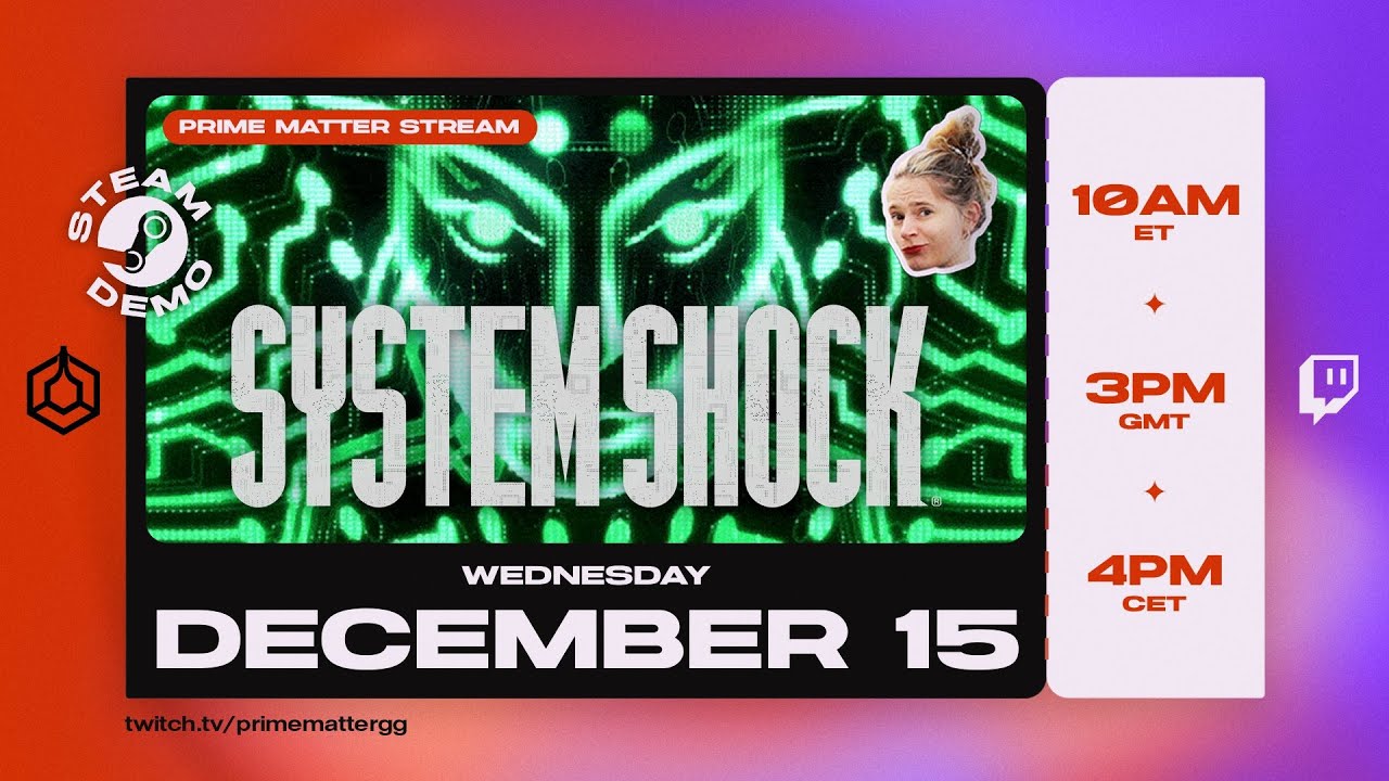 System Shock Steam Demo - Prime Matter Playthrough
