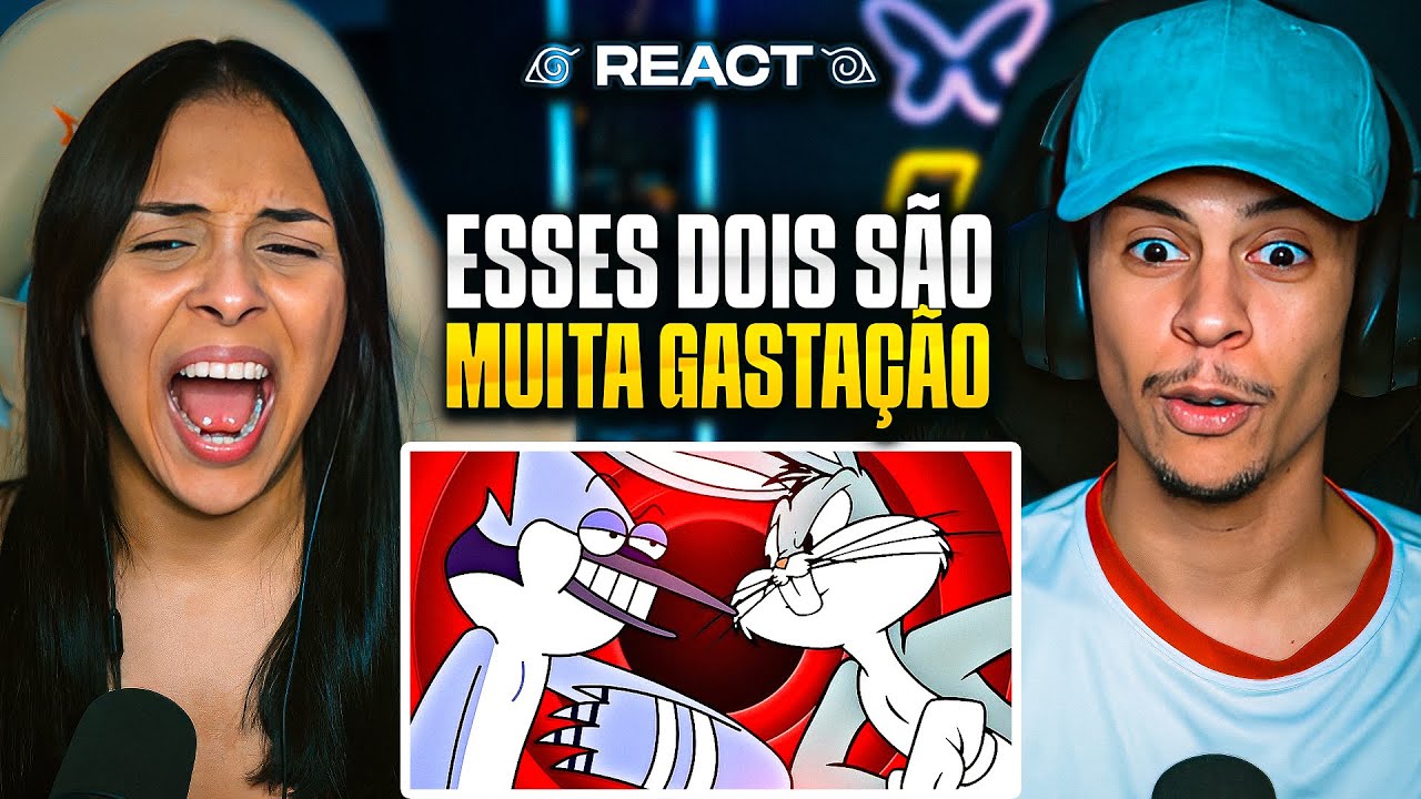 7MZ: TORNEIO DE TITÃS - Mordecai VS. Pernalonga | [Casal Jounin React] 🔥