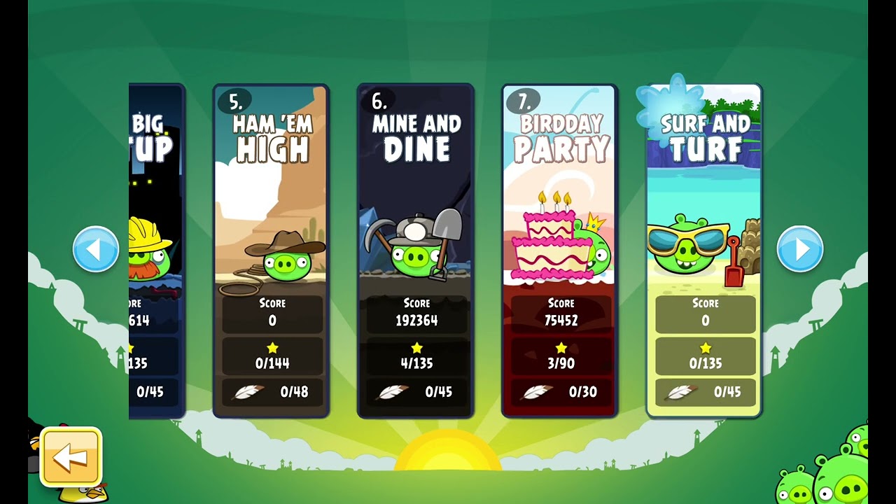 Rovio Classics Angry Birds v1.2.1479 Android Port gameplay! (Part-2).