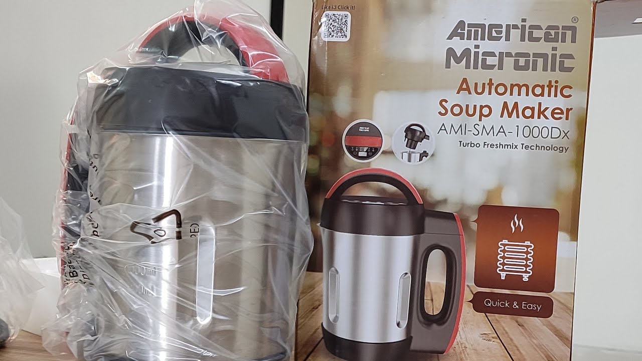 American Micronic Automatic Soup Maker.. best buy Amazon choice... tomato soup