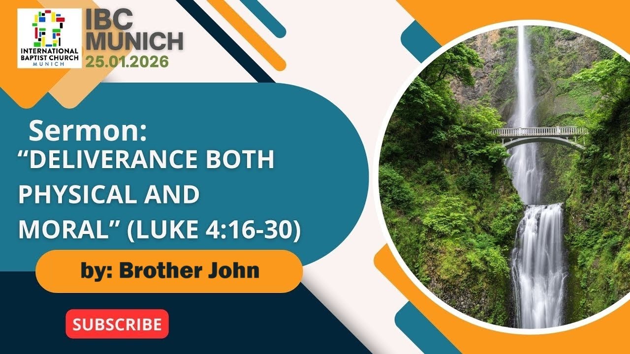 IBC MUNICH Sunday Service 25.01.2026 | LIVE