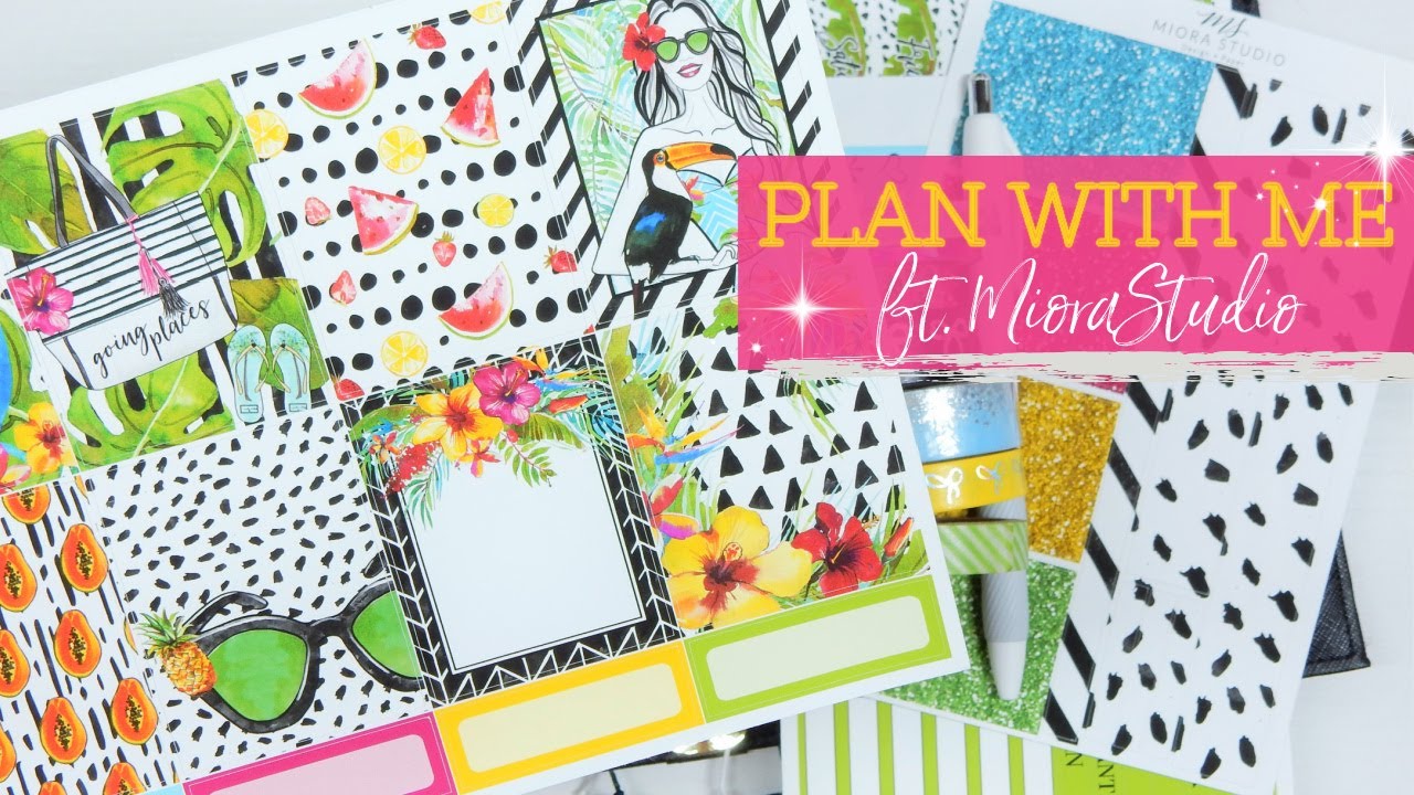 Plan With Me ft. MioraStudio | A6 Rings | Plan As I Go