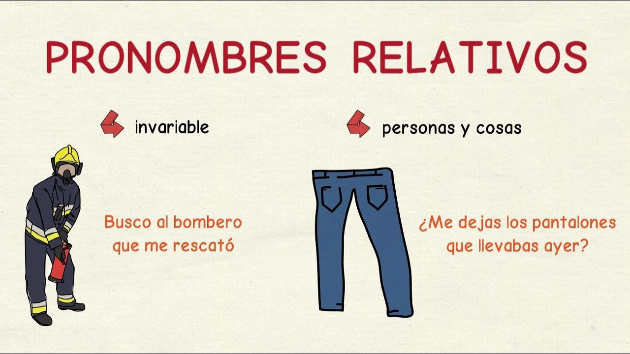 Aprender español: Pronombres relativos (nivel avanzado)