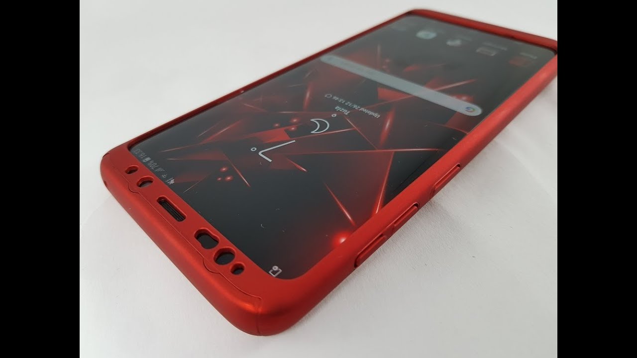 RED 360° Degree Case for Samsung S9 , S9 PLUS , S10 , S10 PLUS
