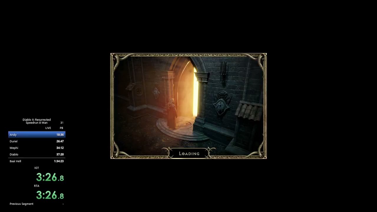 German 8-Man Speedrun NEW PB  [1:33:16] Conviction Pala POV | Diablo 2 Resurrected