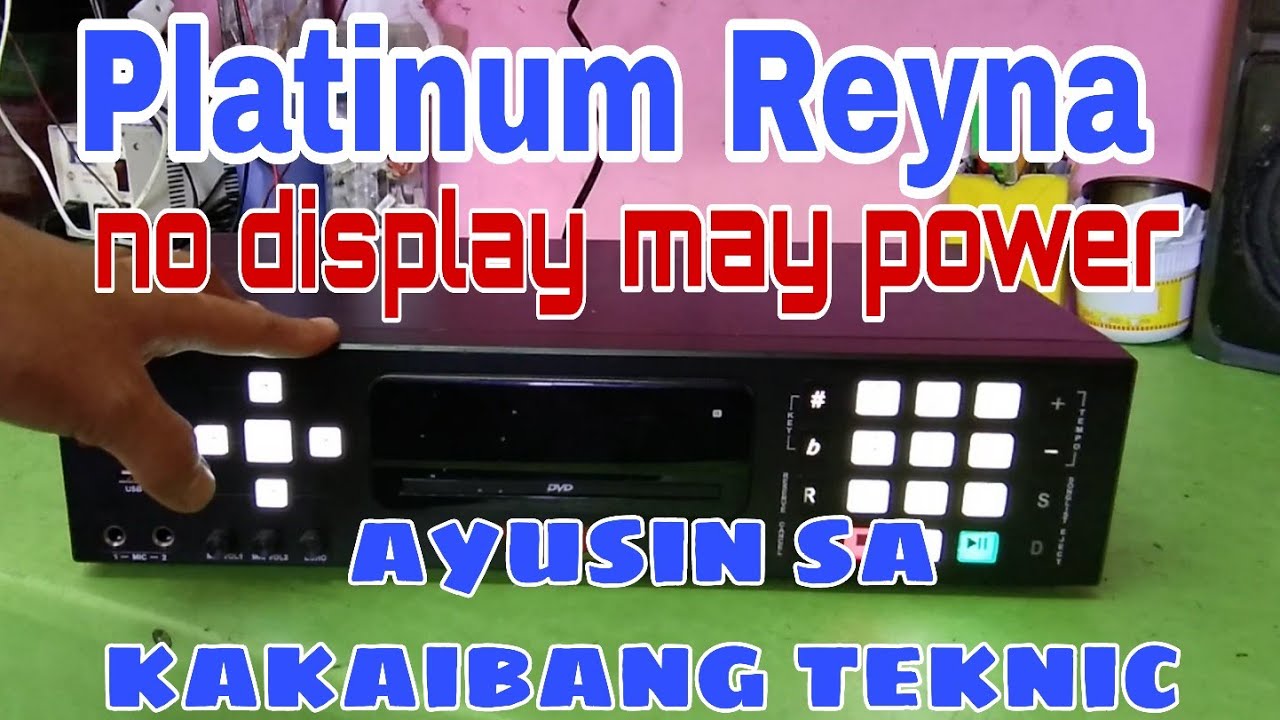 PLATINUM REYNA no display repair