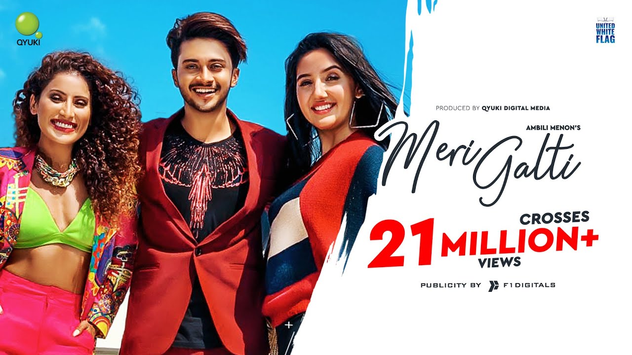 Meri Galti (Full Video) - Ambili Menon Ft. Hasnain & Ashnoor Kaur | United White Flag