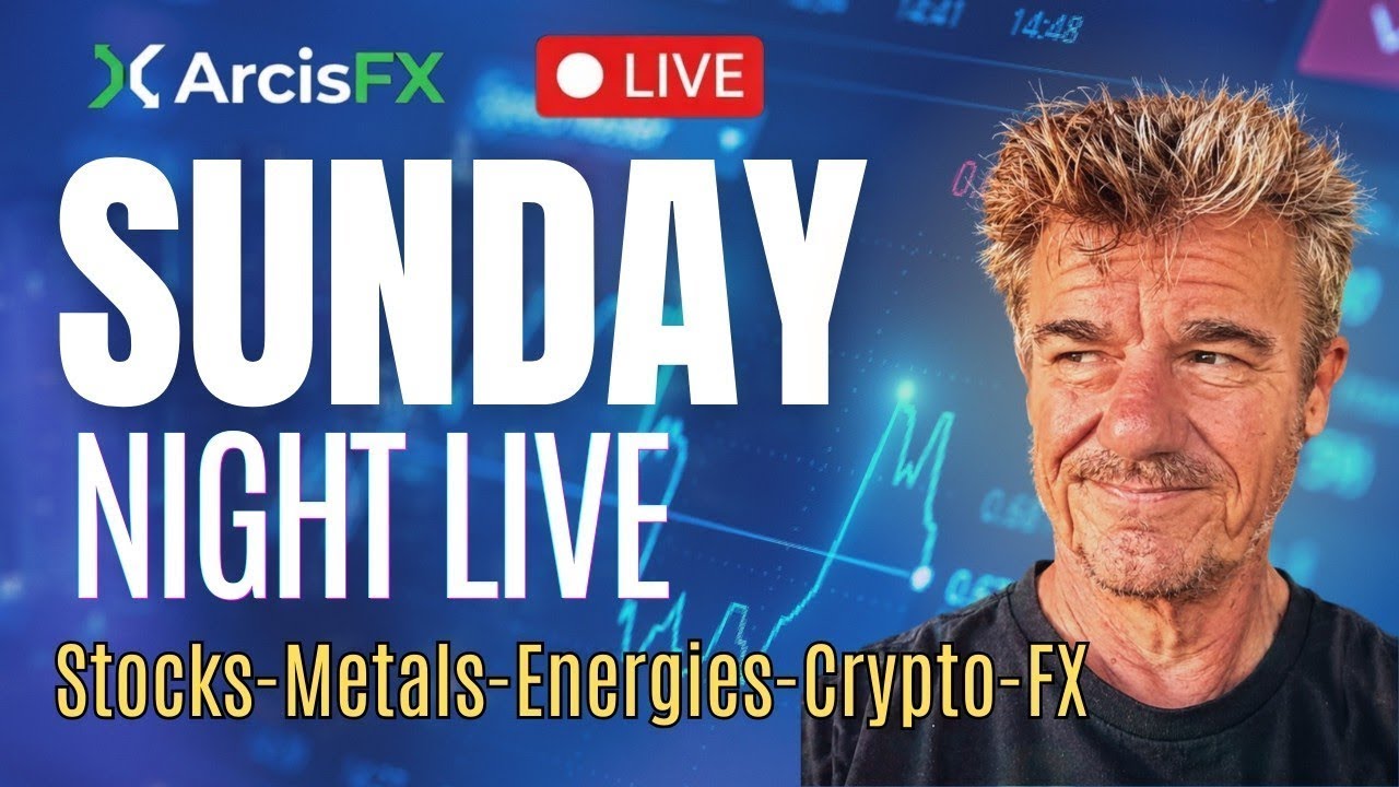 🔴 LIVE Analysis: Natural Gas, Oil, Stocks, Gold, Silver and Crypto