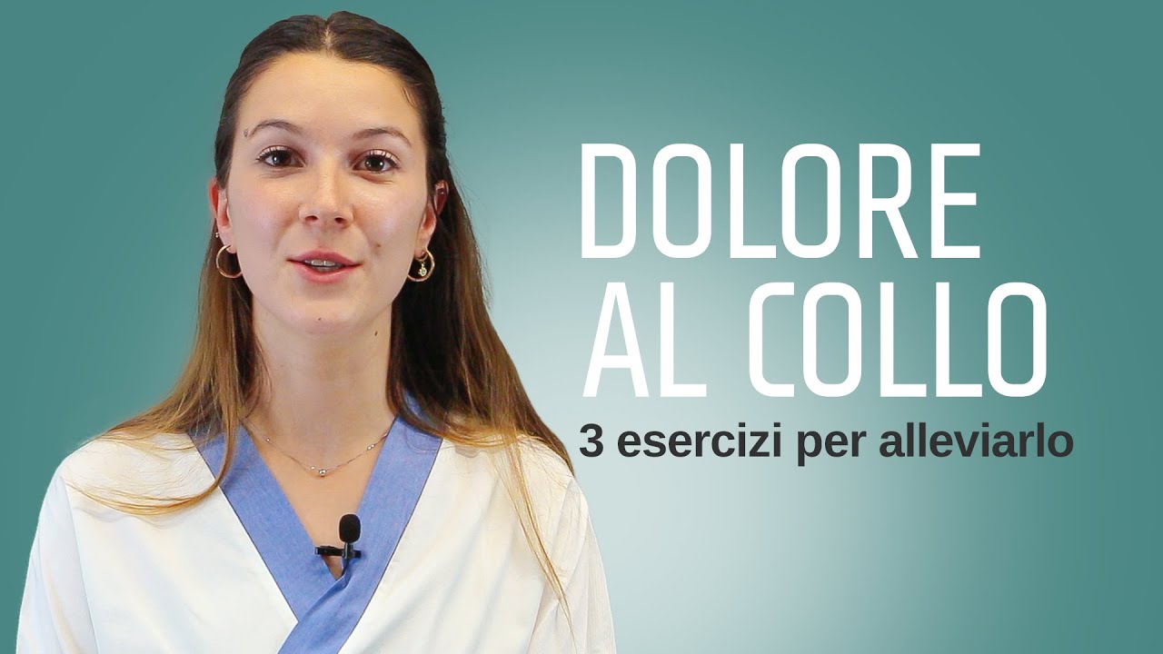 DOLORE AL COLLO // 3 esercizi per alleviarlo