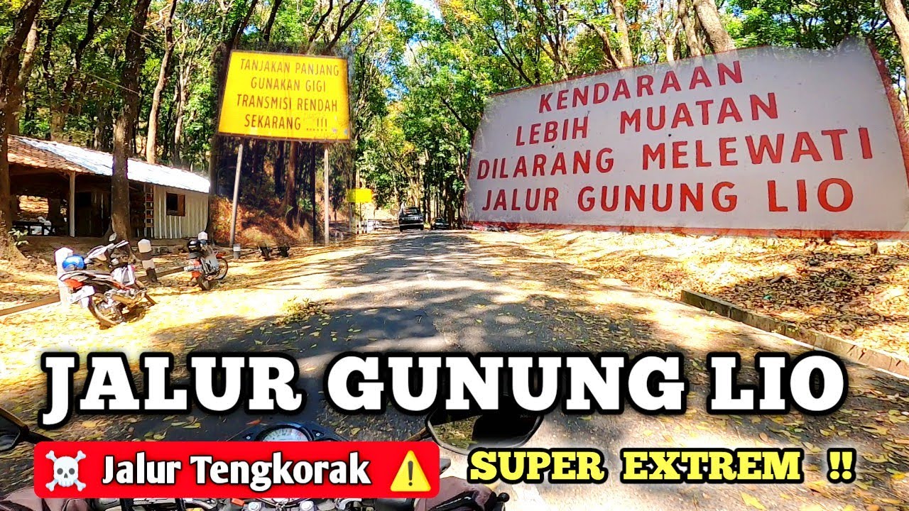 JALUR GUNUNG LIO BREBES - Full Kondisi Asli Medan Jalan Alternatif Brebes - Cilacap | SOBDES