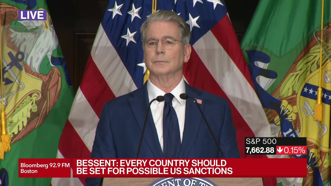 US to End Dollar Access to Those Laundering Iran Money Says Bessent (Full)
