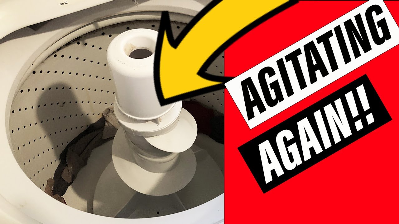 Easy DIY Fix: Washing Machine Clothes Agitator Step-By-Step Repair (Kenmore, Whirlpool and Maytag)