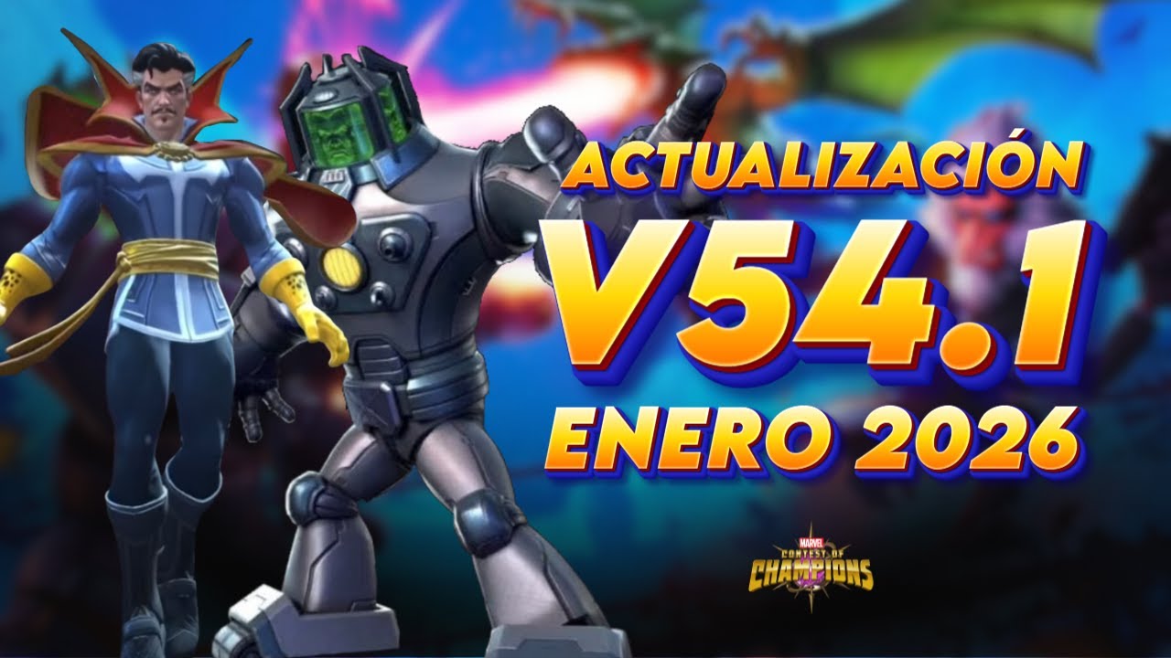 ¡ACTUALIZACIÓN ENERO 2026, NUEVOS EVENTOS Y PERSONAJES EN MCOC!