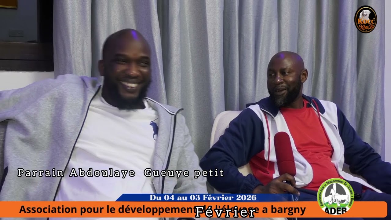 ADEB chez Abdoulaye gueye parrain mâle adulte