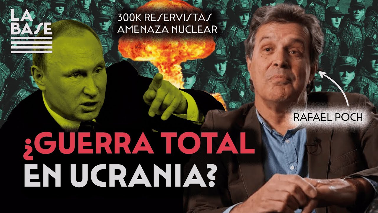 Entrevista a Rafael Poch: ¿Qué significa la 'movilización parcial' rusa para la guerra en Ucrania?