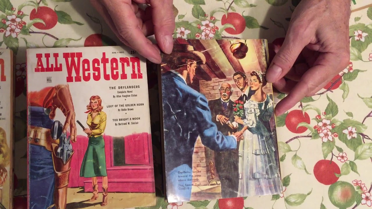 Vintage Western Pulp Digests & Other Vintage Paperbacks Episode #53