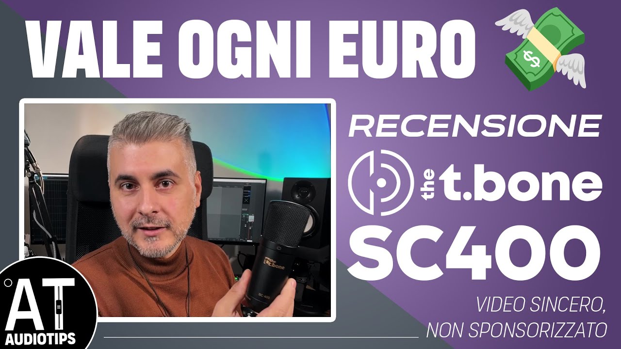 Recensione t.bone SC400 - Budget mic, suono da PRO? Ecco cosa ne penso 🎤