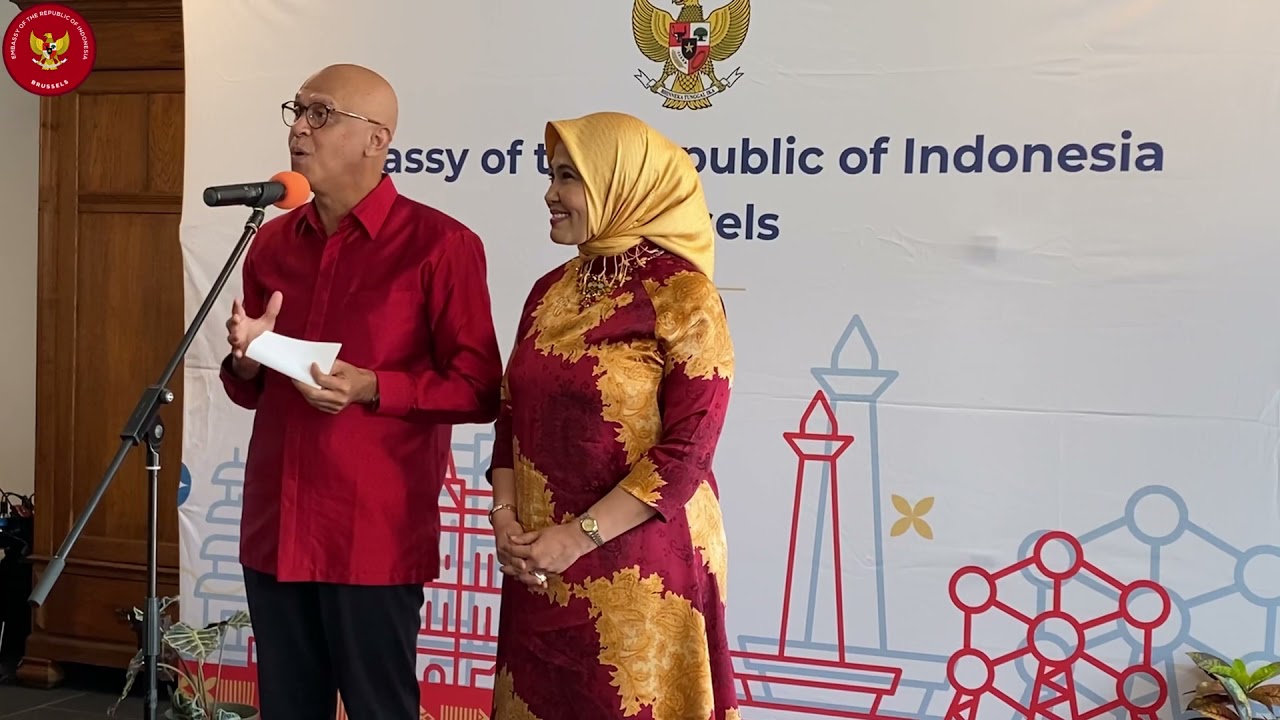 Sambutan Dubes Andri Hadi pada Perkenalan Dubes RI & Diaspora Indonesia di Luksemburg.