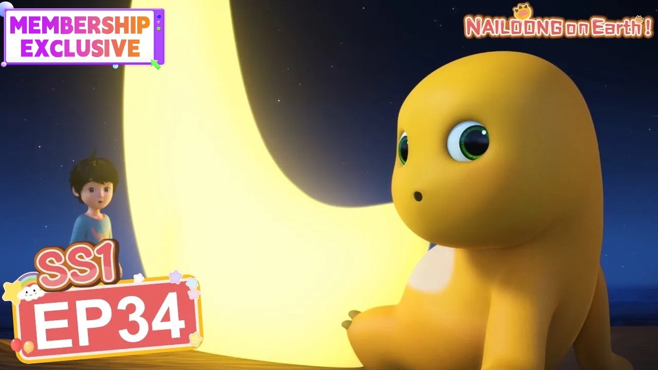 Return the Moon to the sky🦷🌙🐙 | Nailoong fishing for the Moon 2/2 | EP34