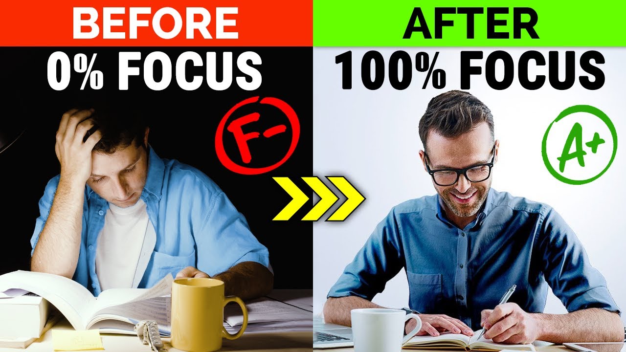 How To Study For Long Hours With 100% CONCENTRATION & FOCUS | Try It For 21 Days | Study Motivation