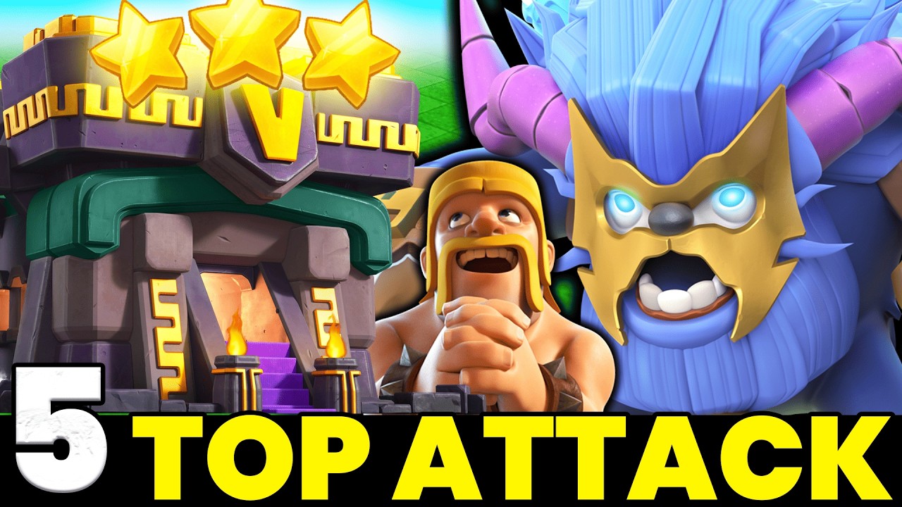 Top 5 Th14 attack strategy After SEP Update  | Town Hall 14 Best Attack Strategies