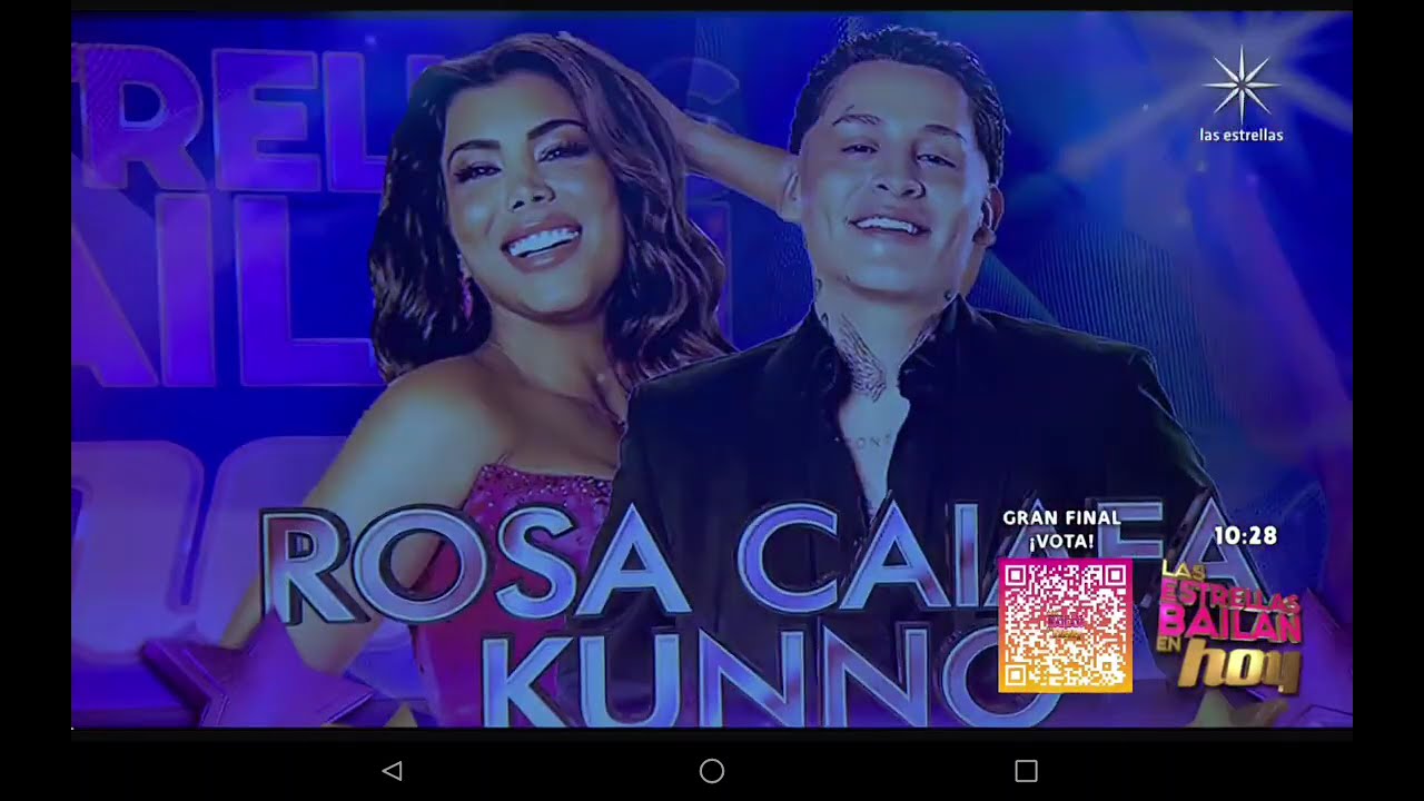 Rosa y Kunno #LasEstrellasBailnaEnHoy #Final  19 de diciembre de 2025