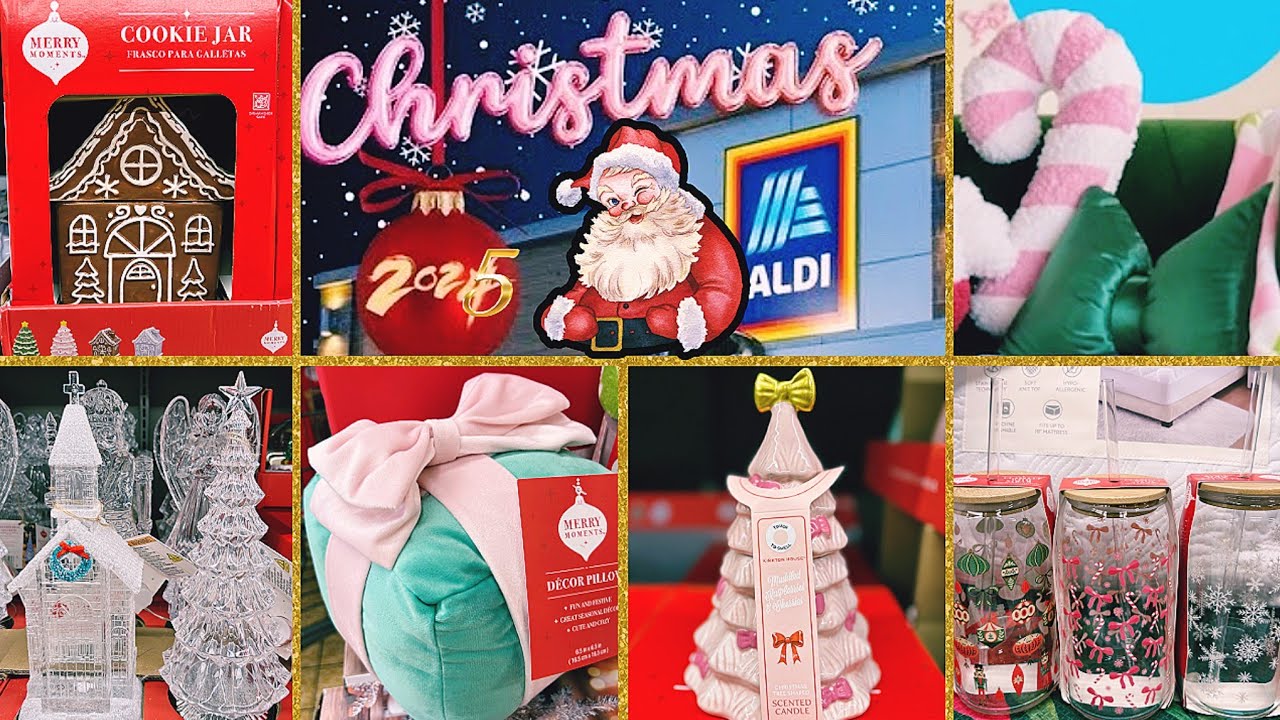 Aldi &ndash; zakupy świąteczne ze mną 2025 | Świąteczne znaleziska i dekoracje!