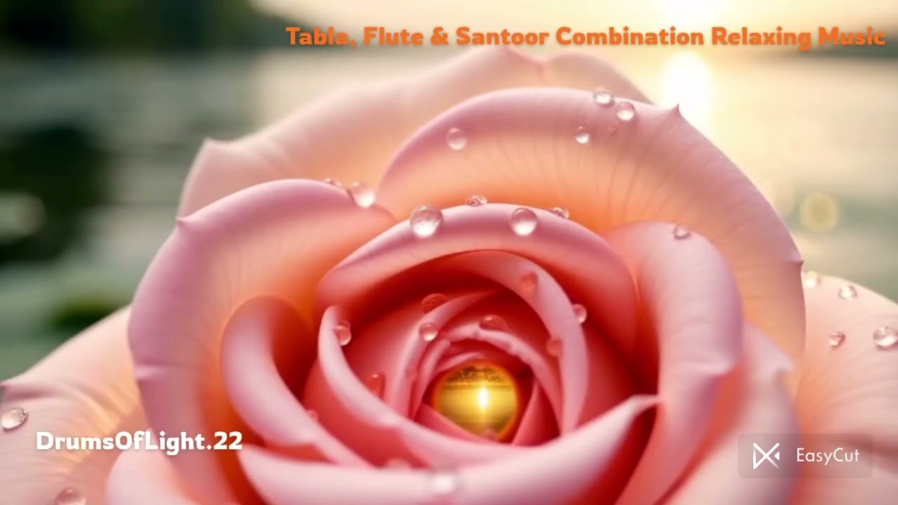 Epic Sunrise Saga – Tabla & Santoor Relaxation | Joyful, Calm & Uplifting Instrumental