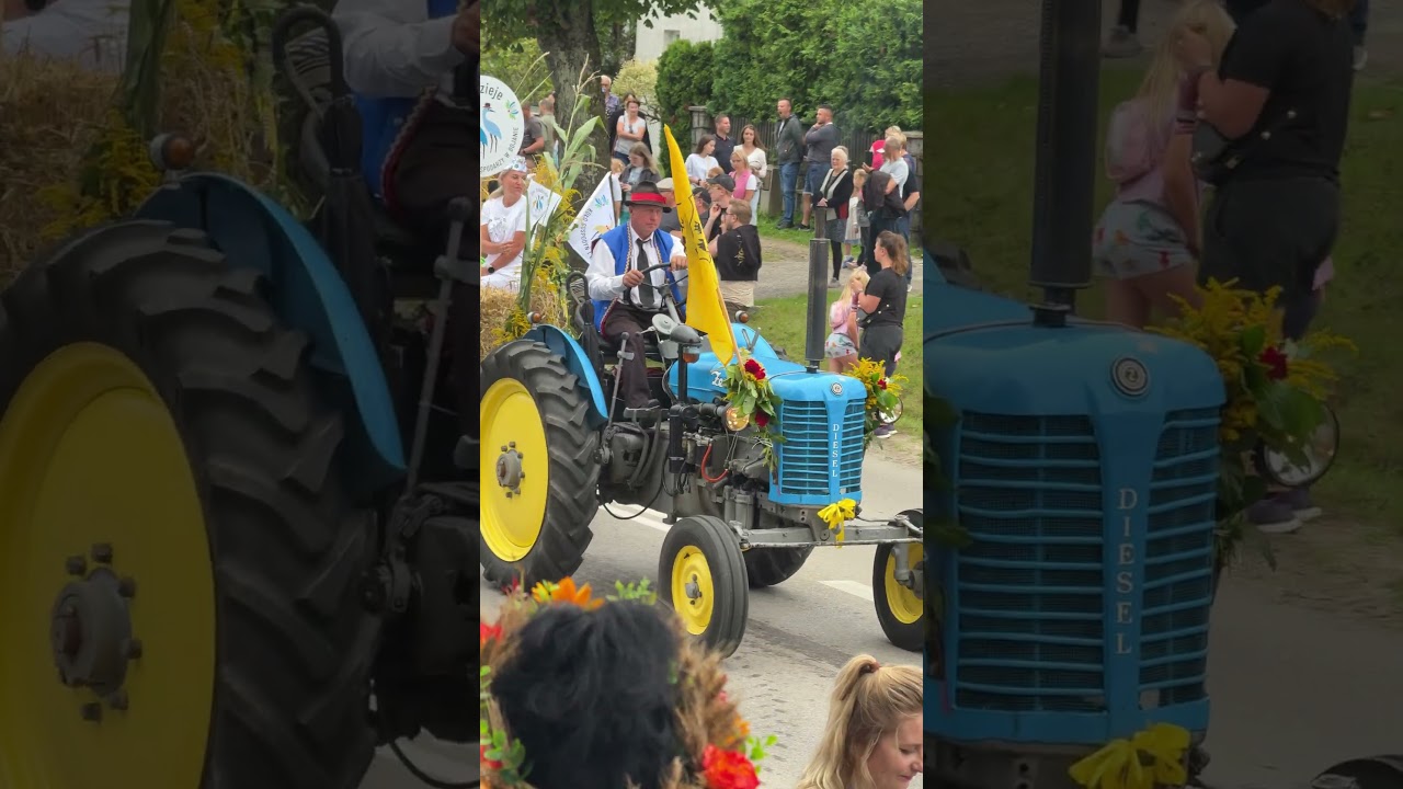Zetor 25K na dożynkach w Szemudzie
