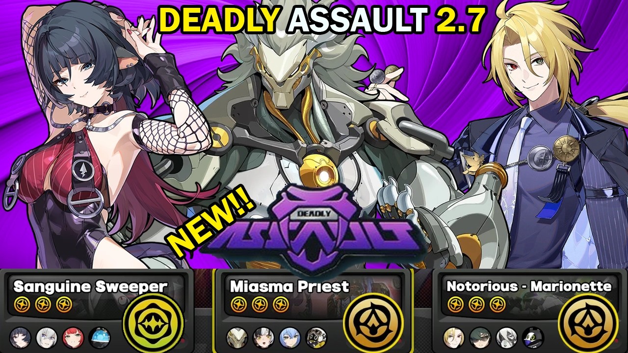 NEW Deadly Assault | Jane Doe, Banyue & Hugo! | 9 Star Clear | Zenless Zone Zero ZZZ 2.7【ゼンゼロ】