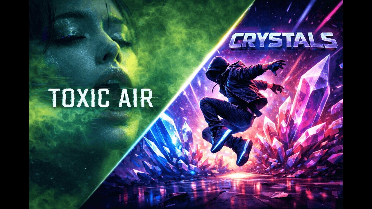 Crystals x Toxic Air (Mashup) - SlideCore