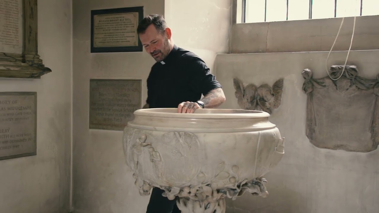 Grinling Gibbons' rare marble font at St James's