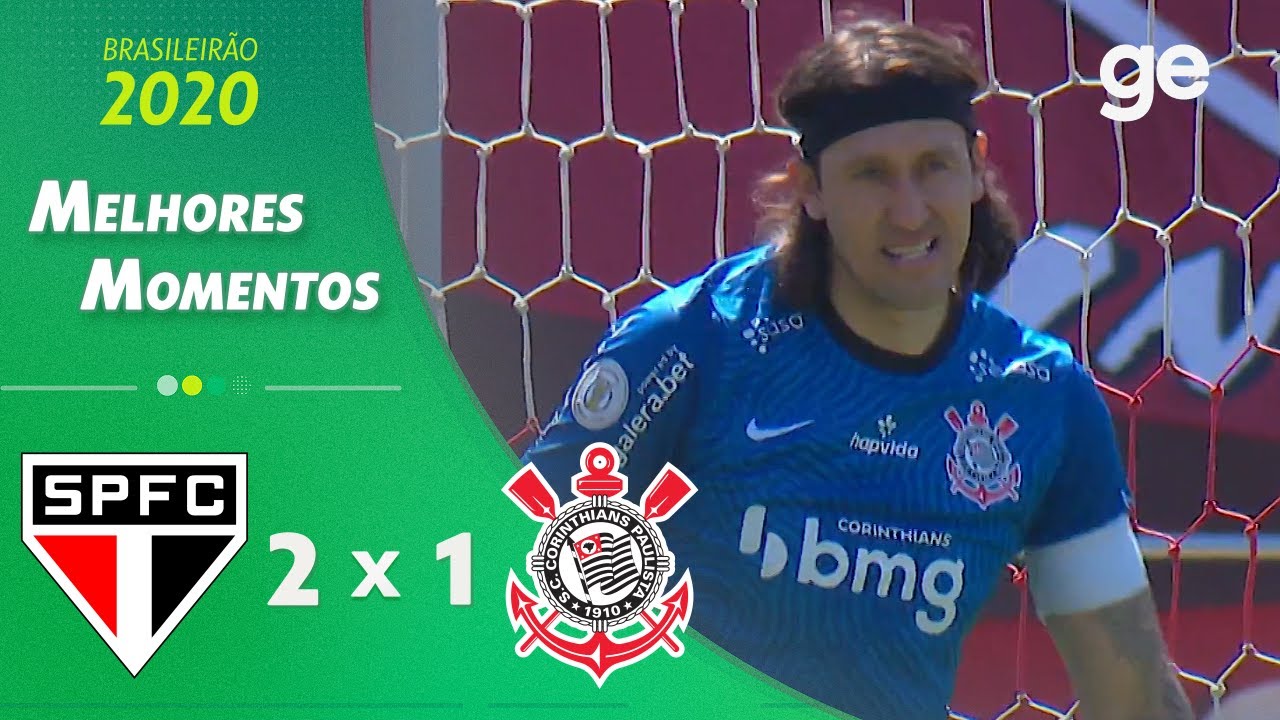 SÃO PAULO 2 X 1 CORINTHIANS | MELHORES MOMENTOS | 6ª RODADA BRASILEIRÃO 2020 | ge.globo