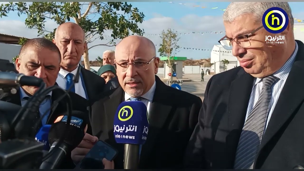 وزير التجارة و ترقية الصادرات الطيب زيتوني في زيارة عمل و تفقد إلى ولاية سيدي بلعباس