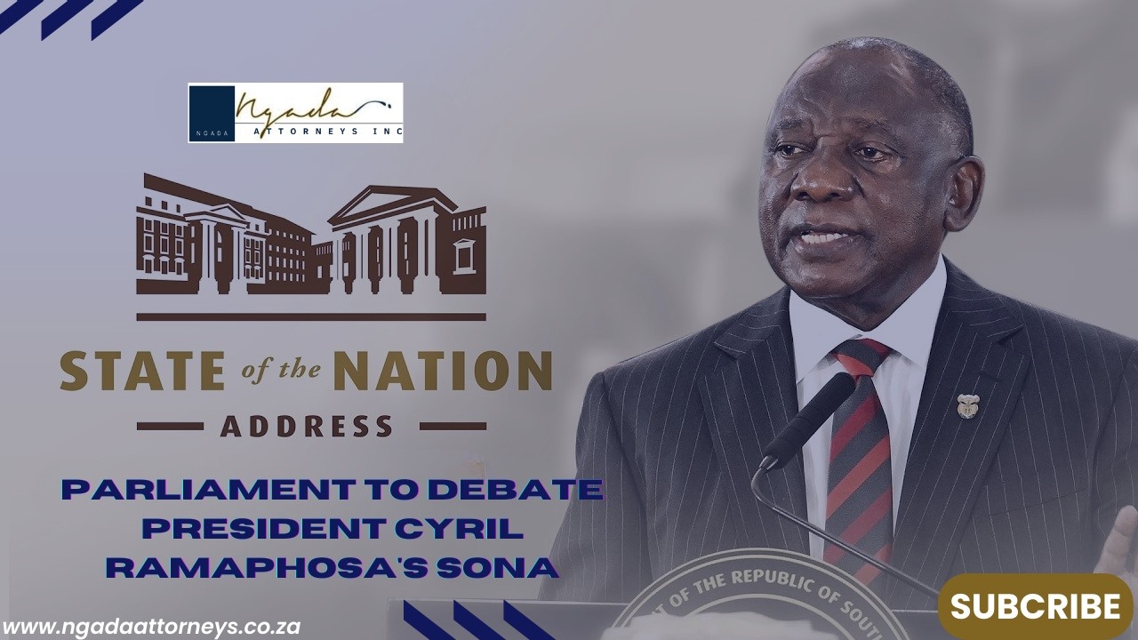 Parliament debates President Cyril Ramaphosa's SONA