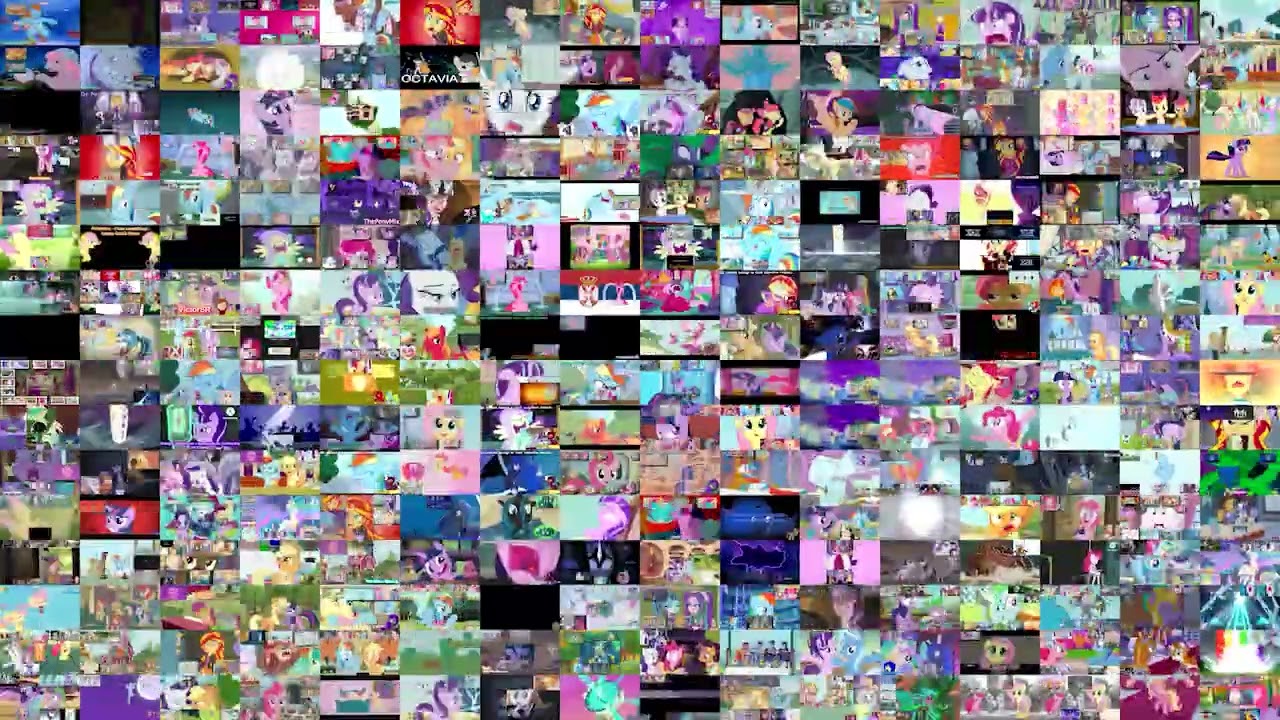 My Little Pony Sparta Remixes Megaparison 4