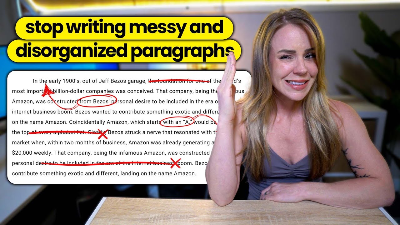 How To Write Clear & Concise Paragraphs That Actually Make Sense | Example Essay