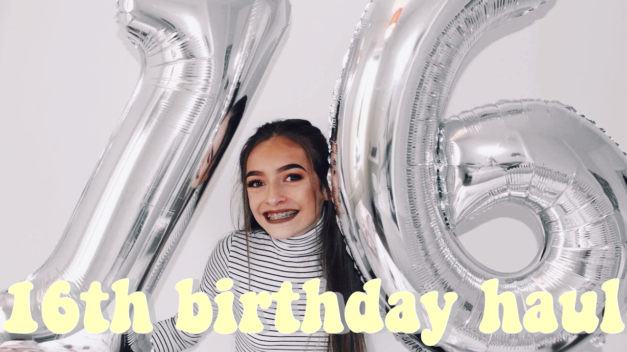 16TH BIRTHDAY HAUL | Amy Menzies