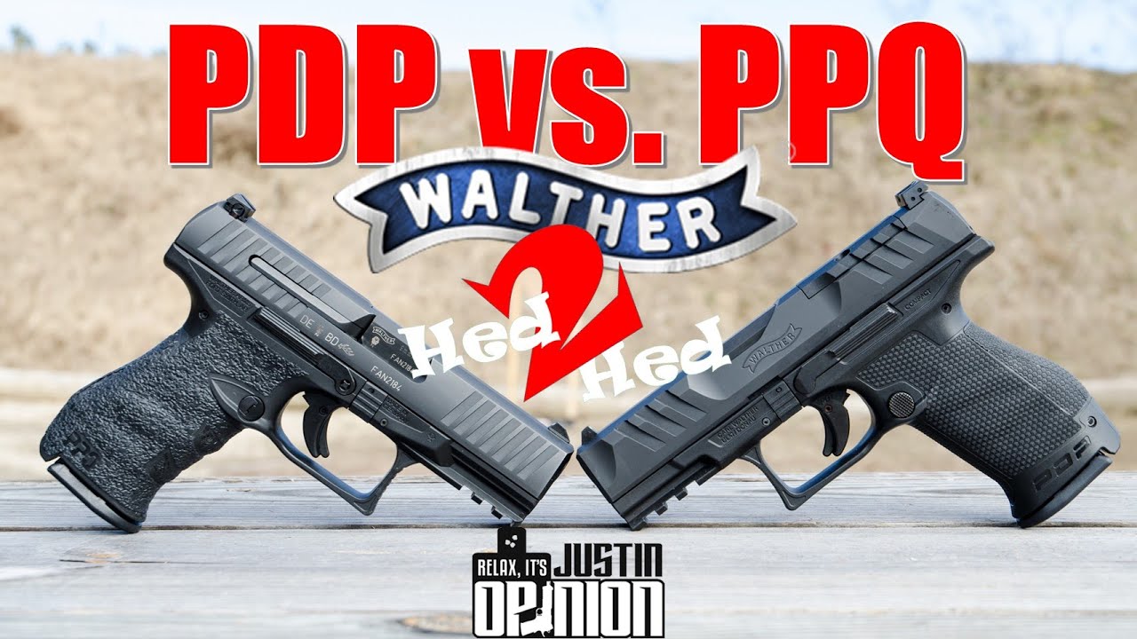 Walther PDP против Walther PPQ