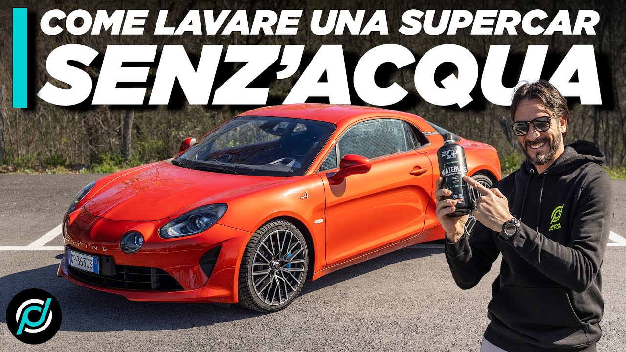 CHE SVOLTA!! come lavare L'AUTO SENZ'ACQUA e SENZA GRAFFI