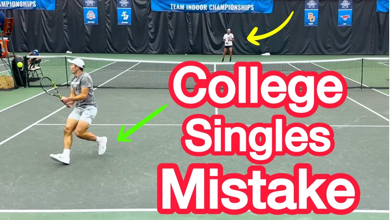 Do NOT Make This SILLY Strategy Mistake (College Tennis Analysis)