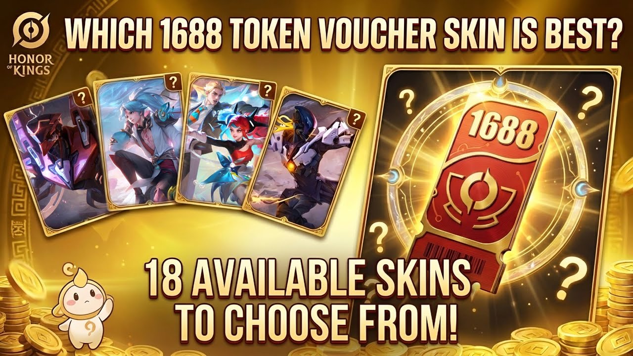 1688 Voucher: The 18 Skins You CAN Actually Redeem! (Honor of Kings)