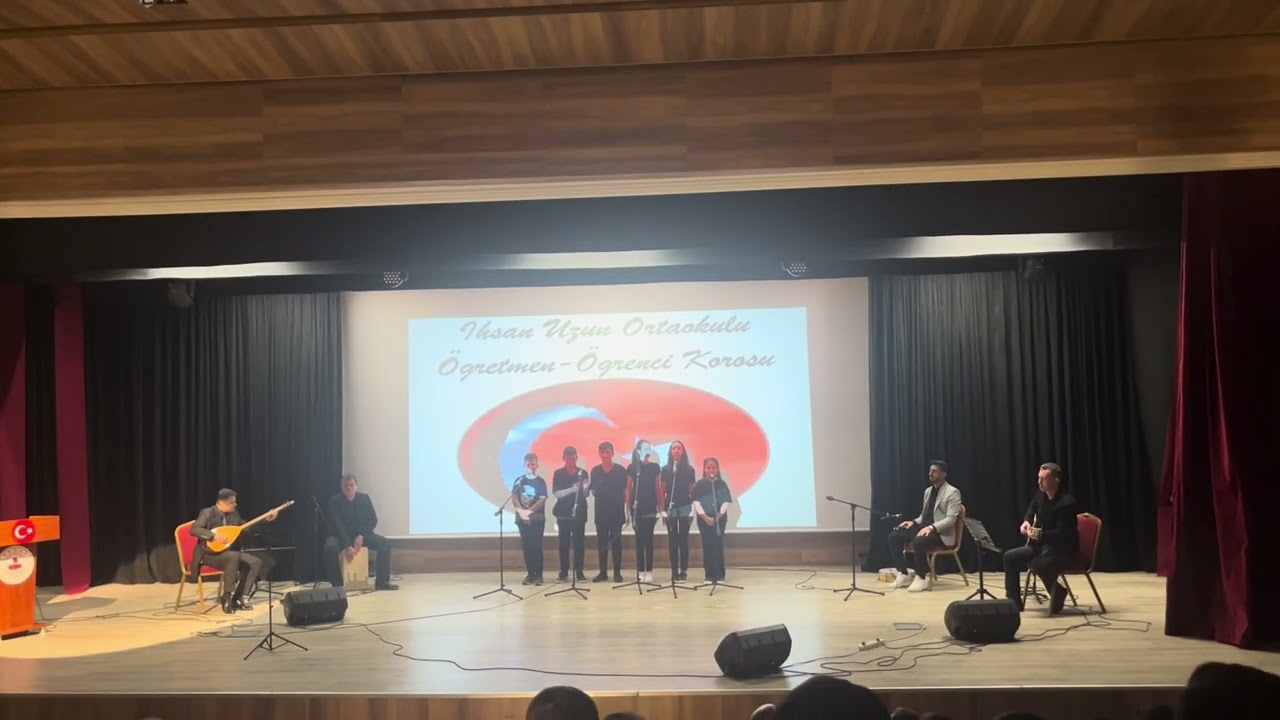 İhsan Uzun Ortaokulu 10 Kasım Öğretmen Öğrenci Korosu Atatürk’ün Sevdiği Türküler